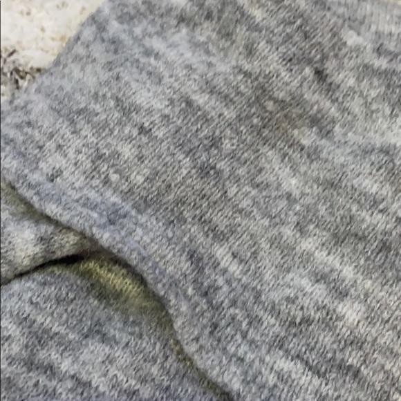 Gray knitted off the shoulder top - Picture 3 of 3